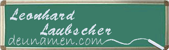 Leonhard Laubscher Visitenkarte